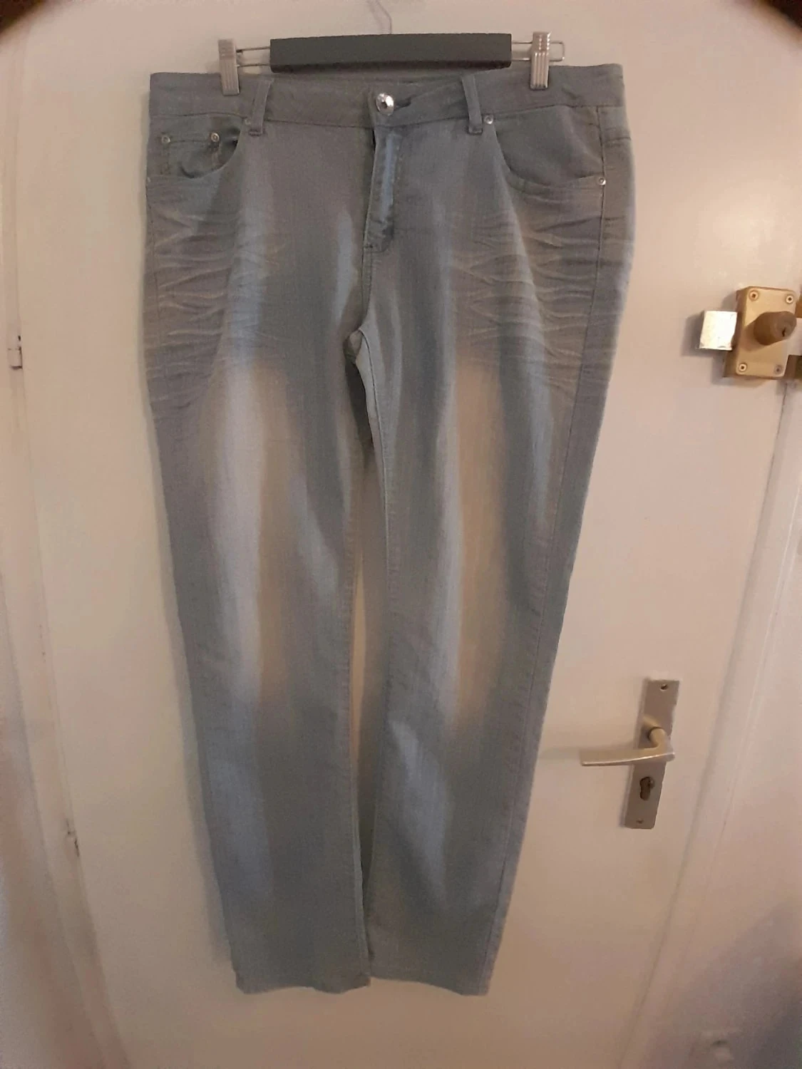 Jeans bleu clair, taille 48, Marque Misex-Jeans